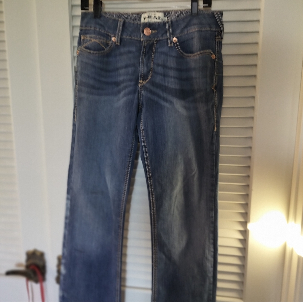 Ariat REAL Denim Women's Jeans 30R Bootcut Medium Wash